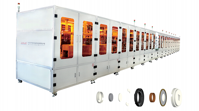 TWS内磁蓝牙耳机喇叭装配自动化