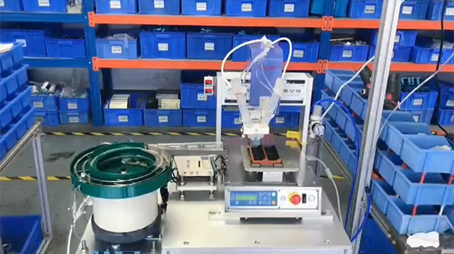 自动上PCB板加点胶一体机